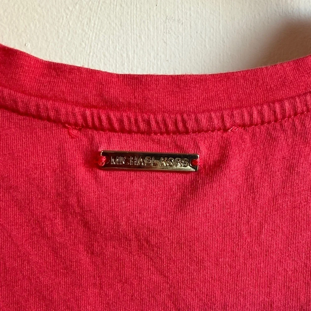 Michael Kors Vibrant Red Top
